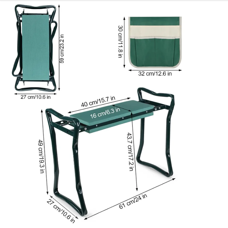 Covy's Choice Garden Kneeler & Seat Combo