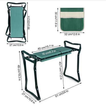 Covy's Choice Garden Kneeler & Seat Combo